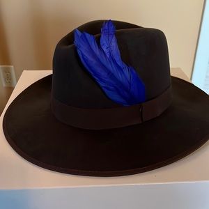 Philip Loving Blue bottom hat never been worn